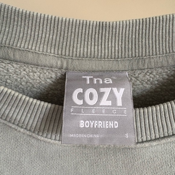 Sage Green Crewneck Sweatshirt - Picture 3 of 3